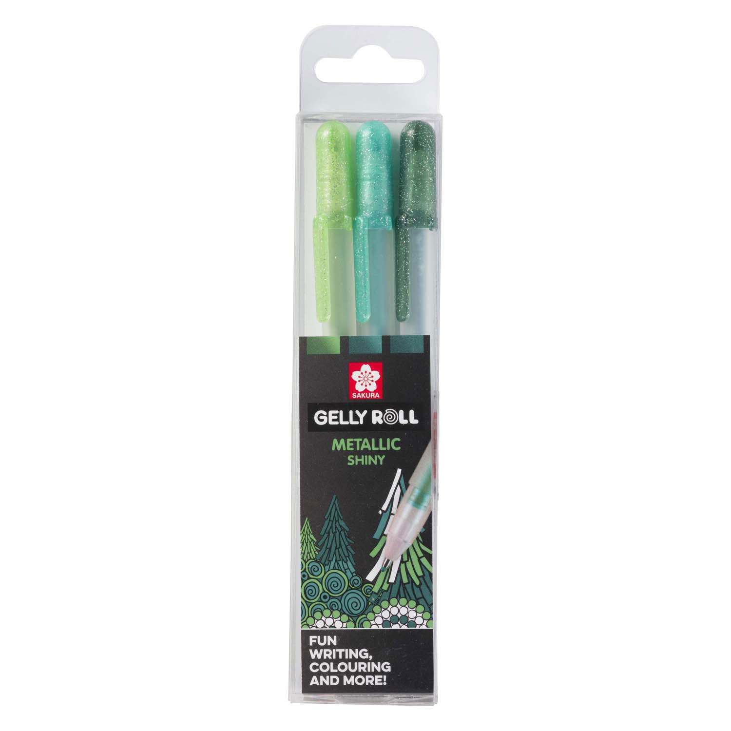 Sakura - Sakura gelly roll metallic set 3 gelpennen forest