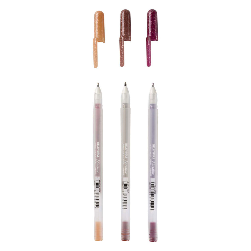 Sakura - Sakura gelly roll metallic set 3 gelpennen nature