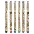 Sakura - Sakura pigma micron 05 etui met 6 basic kleuren