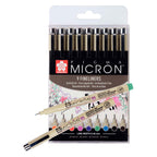 Sakura - Sakura pigma micron 05 etui met 9 kleuren