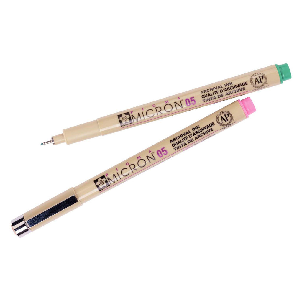 Sakura - Sakura pigma micron 05 fineliners etui - 9 kleuren - 0.45mm