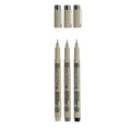 Sakura • pigma micron 05 fineliner set zwart grijs 3pcs