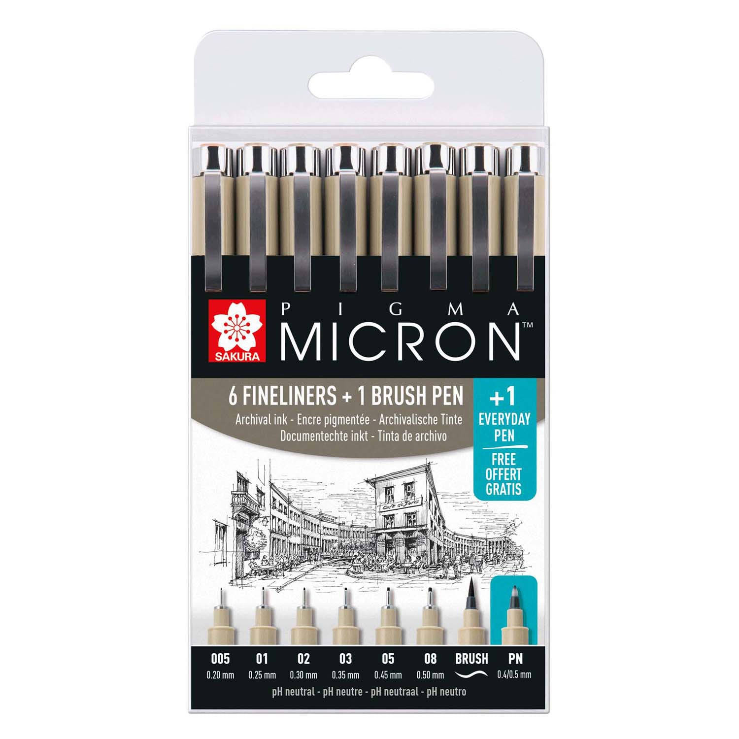 Sakura - Sakura pigma micron etui promotieset