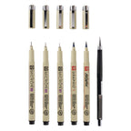 Sakura - Sakura unieke manga-collectie van 6 pigma micron