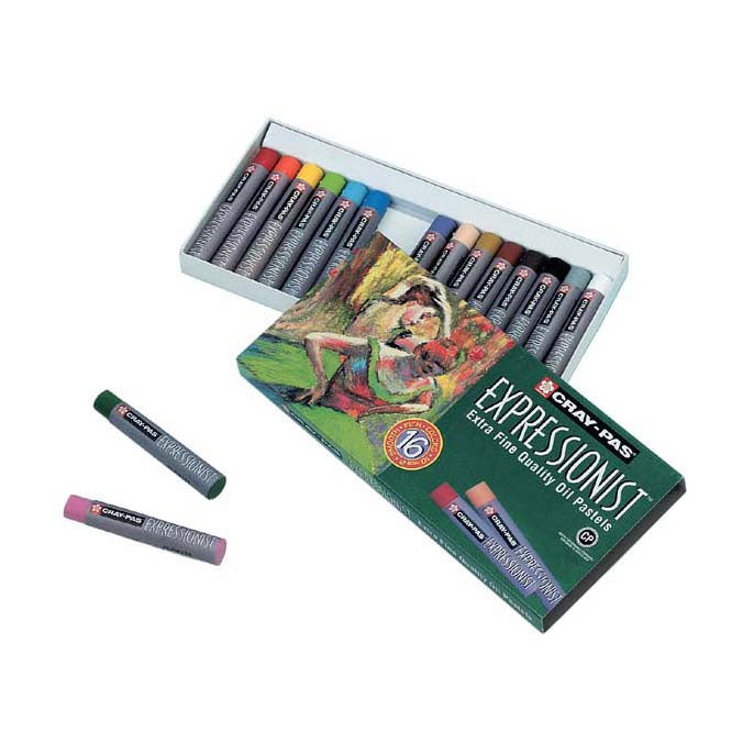 Sakura - Sakura cray-pas expressionist set 16 oliepastels