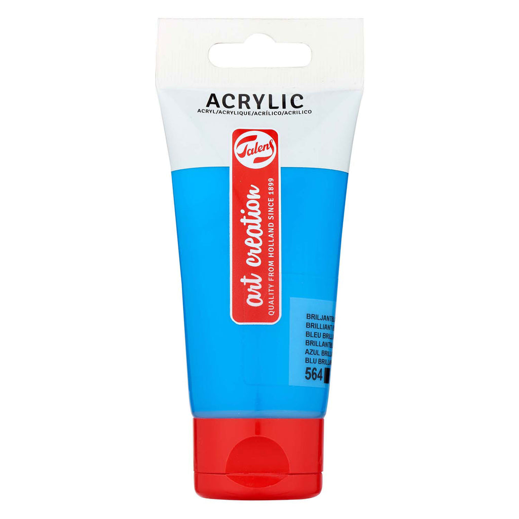 Talens art creation acrylverf tube 75ml briljantblauw 564