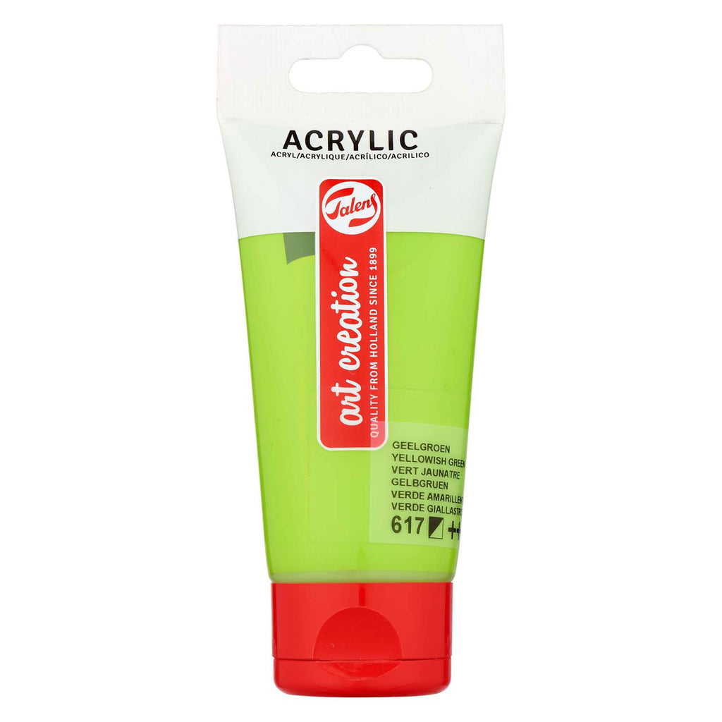 Talens - Talens art creation acrylverf tube 75ml geelgroen 617