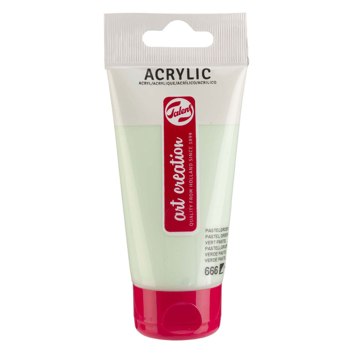 Talens - Talens art creation acrylverf tube 75ml pastelgroen 666