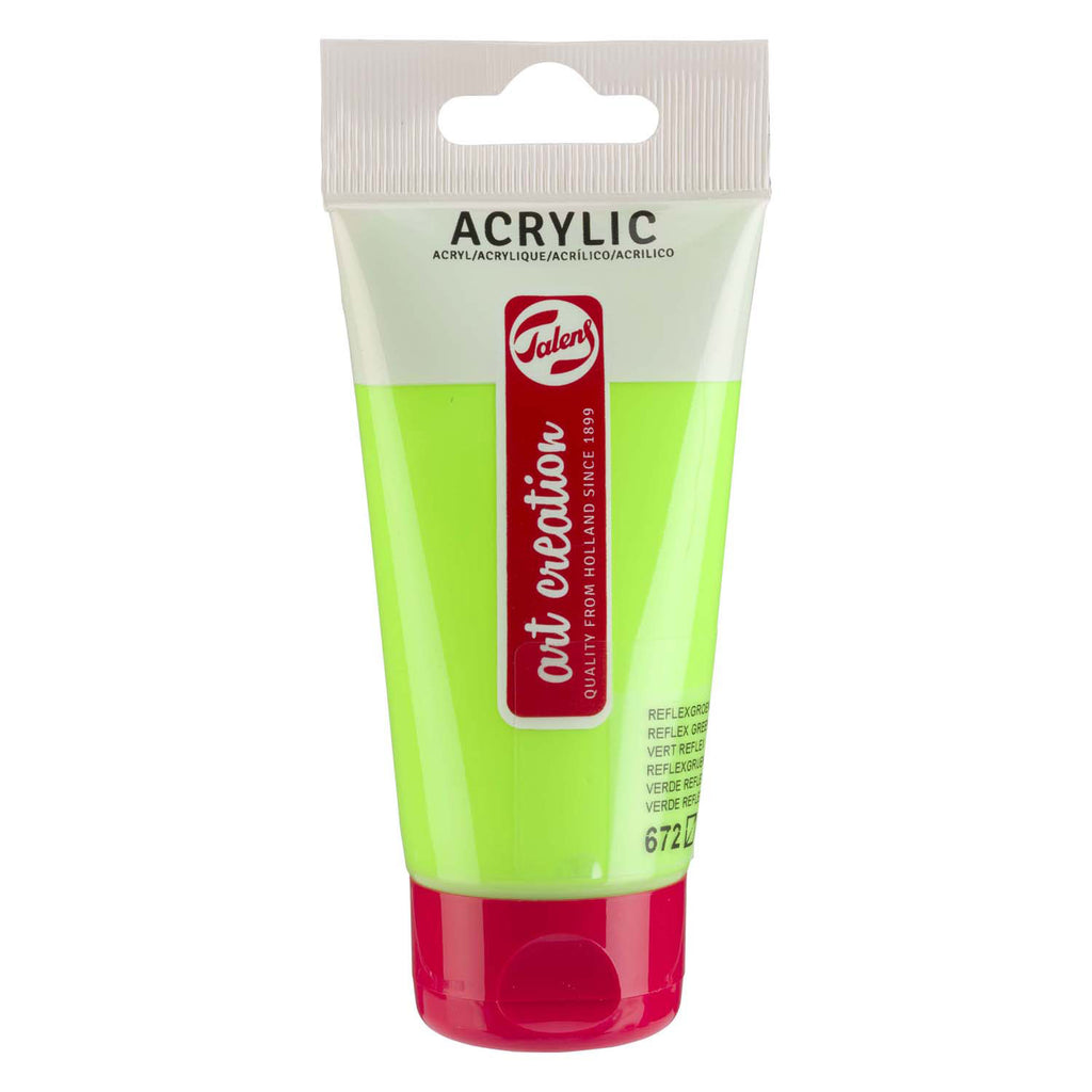 Talens - Talens art creation acrylverf tube 75ml reflexgroen 672