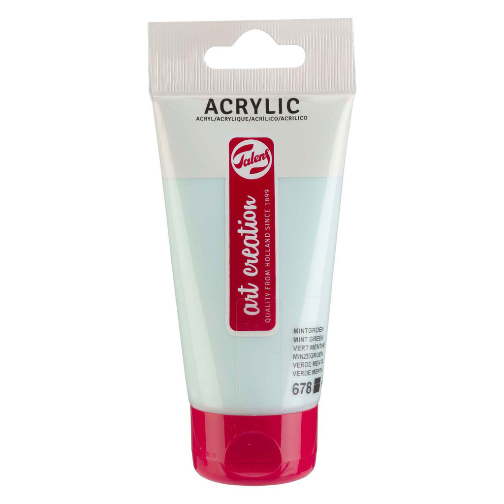 Talens - Talens art creation acrylverf tube 75ml mintgroen 678