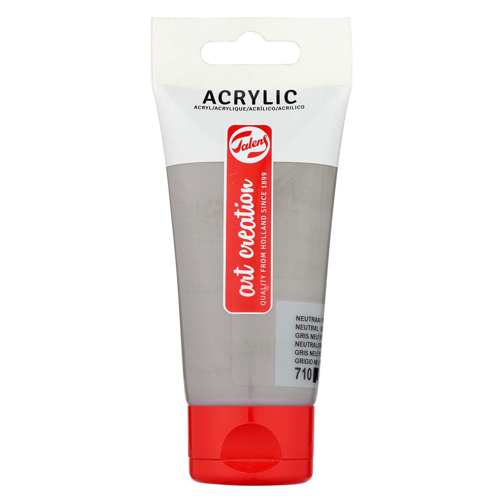 Talens - Talens art creation acrylverf tube 75ml neutraalgrijs 710