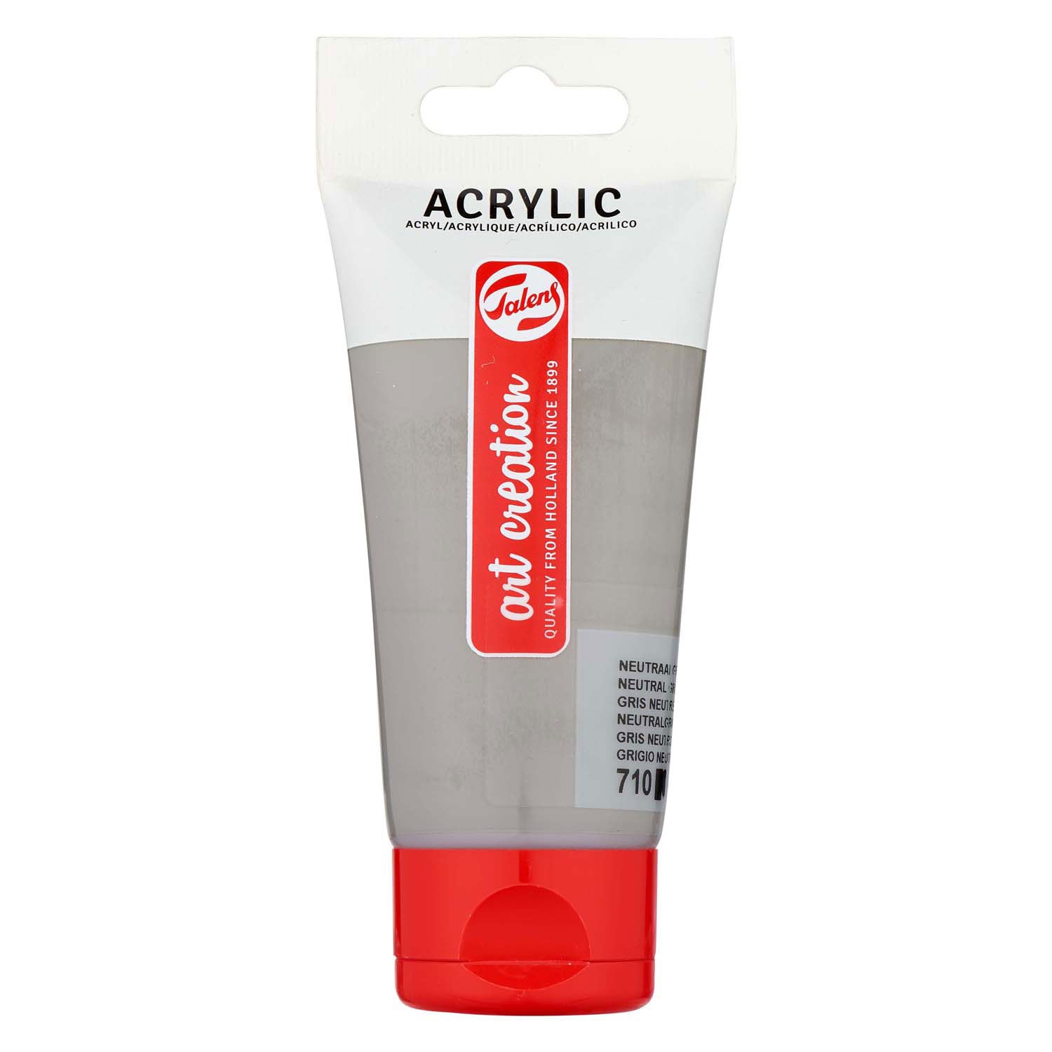 Talens - Talens art creation acrylverf tube 75ml neutraalgrijs 710