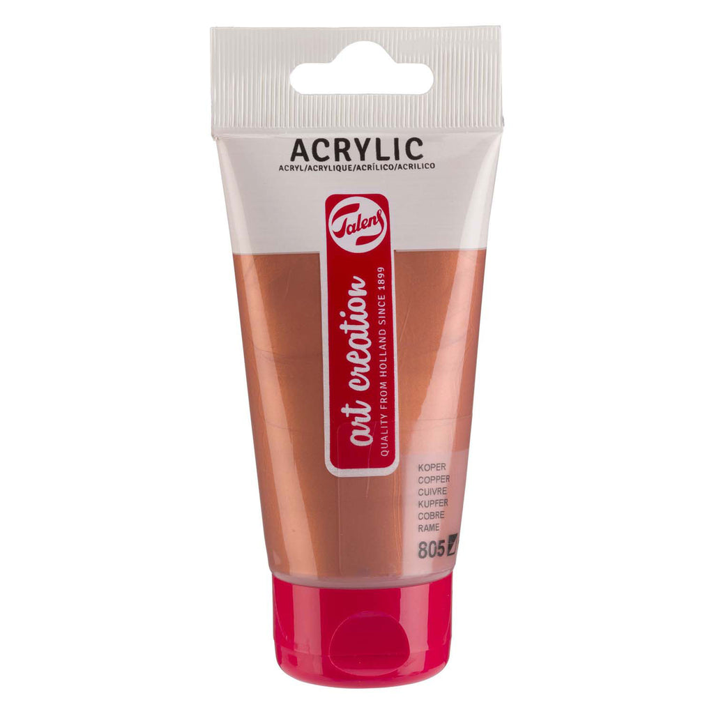 Talens - Talens art creation acrylverf tube 75ml koper 805
