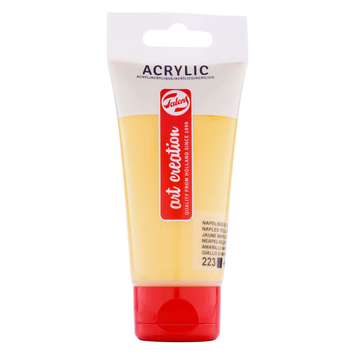 Talens - Talens art creation acrylverf tube 75ml napelsgeel donk 223