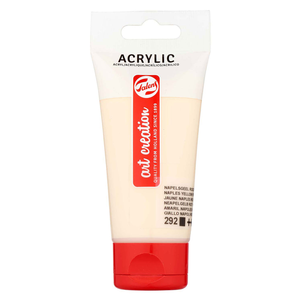 Talens - Talens art creation acrylverf tube 75ml napelsgeel rd licht