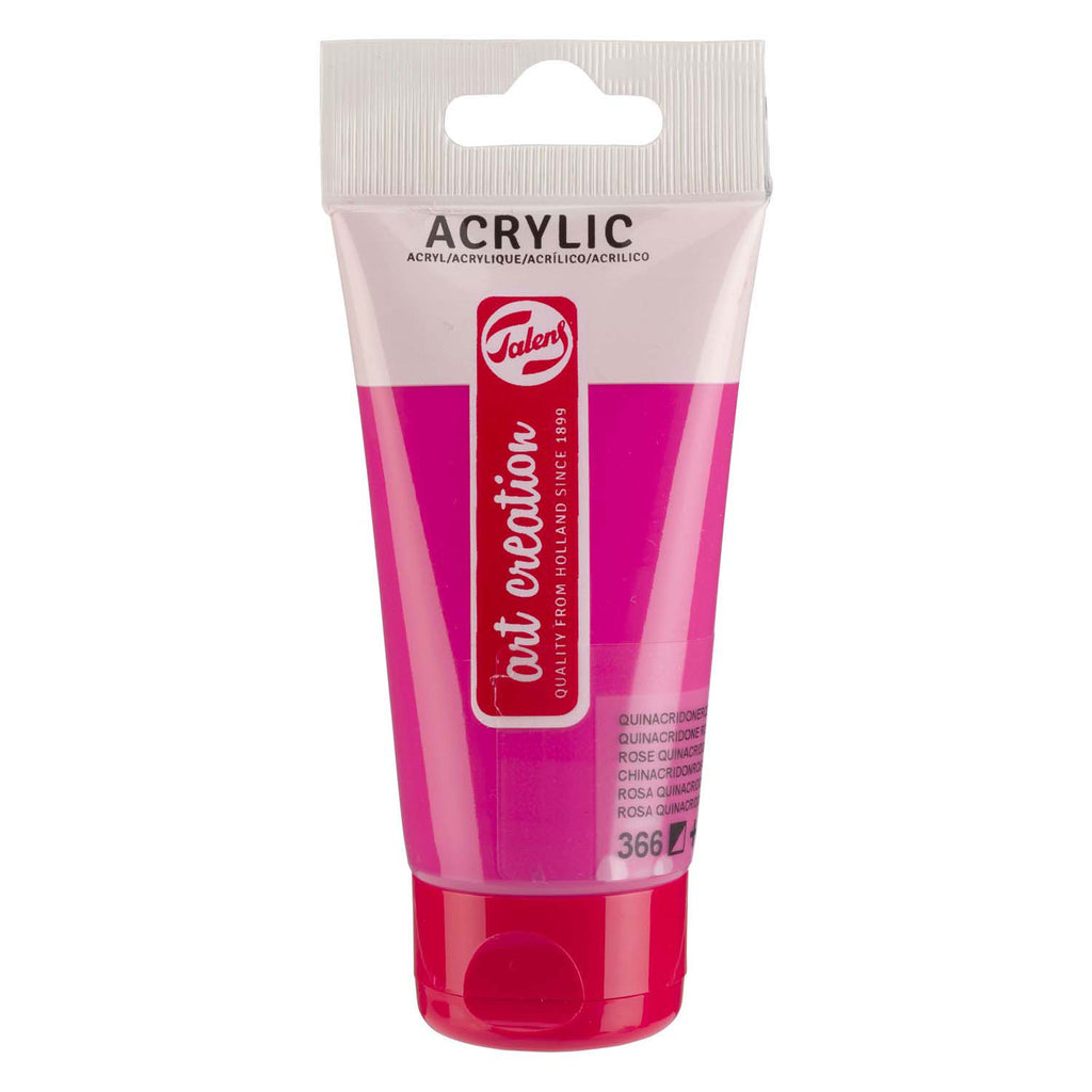Talens - Talens art creation acrylverf tube 75ml quinacridoneroze