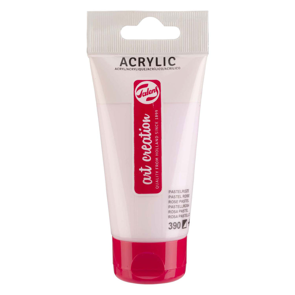 Talens - Talens art creation acrylverf tube 75ml pastelroze 390