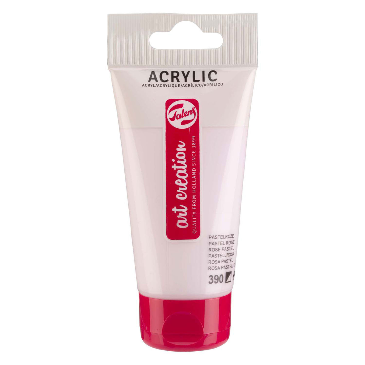 Talens - Talens art creation acrylverf tube 75ml pastelroze 390