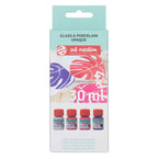 Talens art creation talens art creat.glas porselein dekkend set 4 x 30 ml roze zilver