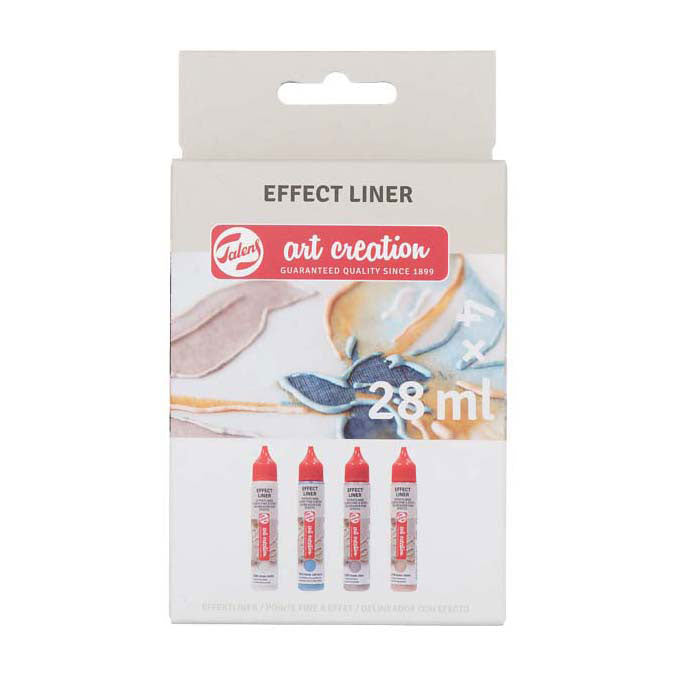 Talens art creation effektliner set 4x28ml specialtiesparel