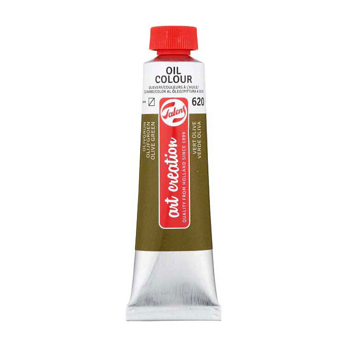 Talens - Talens art creation olieverf tube 40ml olijfgroen 620