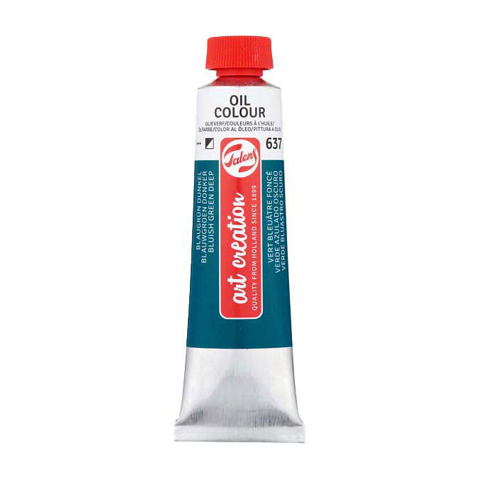 Talens - Talens art creation olieverf tube 40ml blauwgroen donker