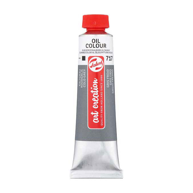 Talens - Talens art creation olieverf tube 40ml koudgrijs 717