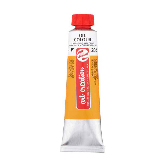 Talens - Talens art creation olieverf tube 40ml donkergeel 202