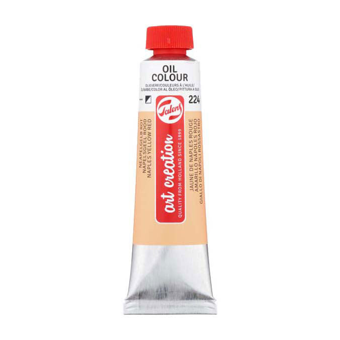 Talens - Talens art creation olieverf tube 40ml napelsgeel rood 224