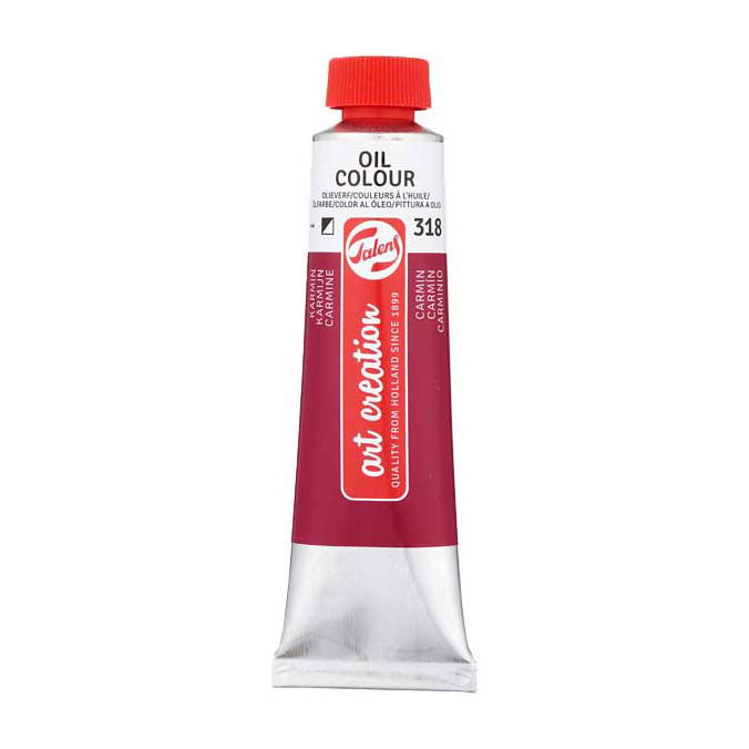 Talens - Talens art creation olieverf tube 40ml karmijn 318