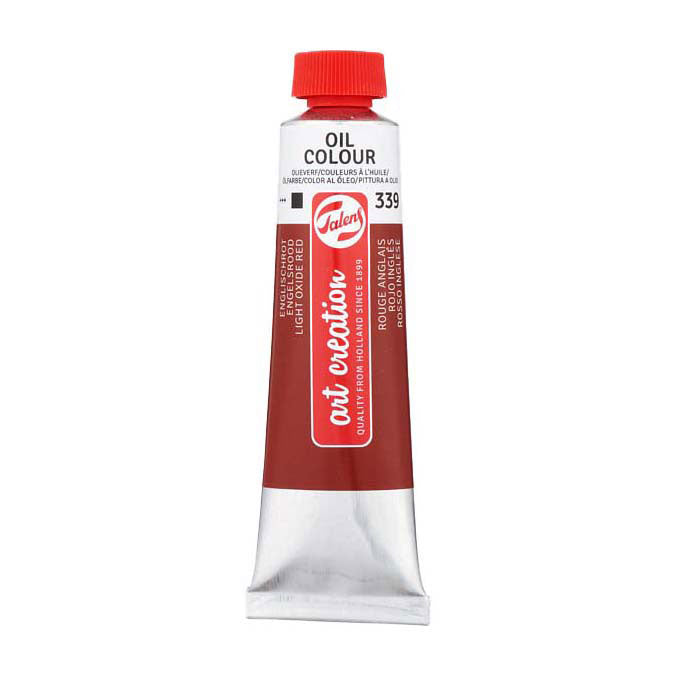 Talens - Talens art creation olieverf tube 40ml engelsrood 339
