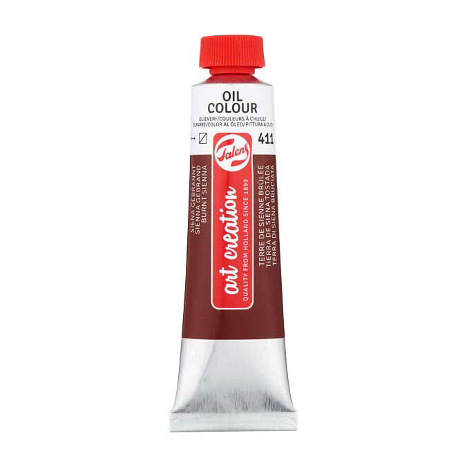 Talens - Talens art creation olieverf tube 40ml sienna gebrand 411