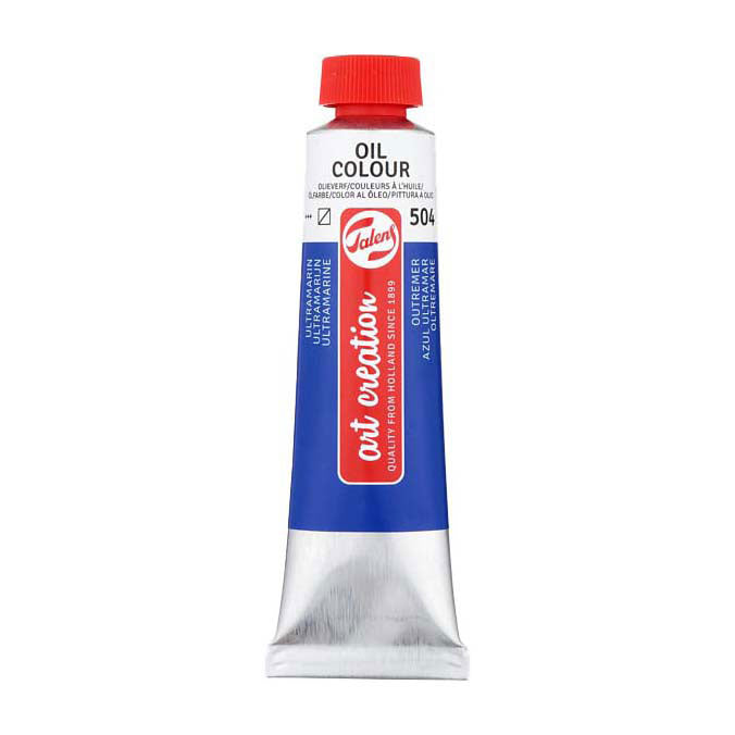Talens - Talens art creation olieverf tube 40ml ultramarijn 504