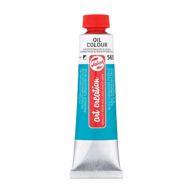 Talens - Talens art creation olieverf tube 40ml phtaloturkooisblauw
