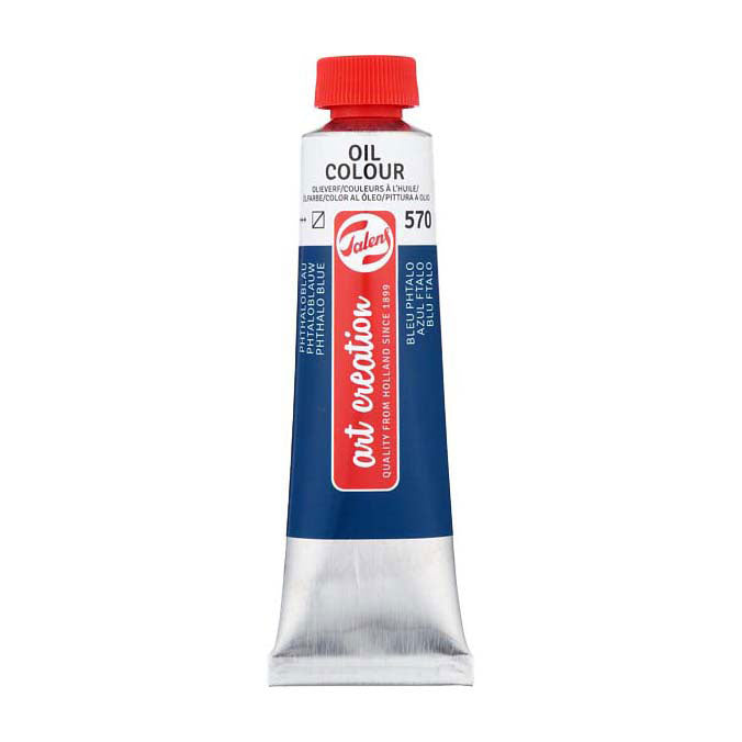 Talens - Talens art creation olieverf tube 40ml phtaloblauw 570