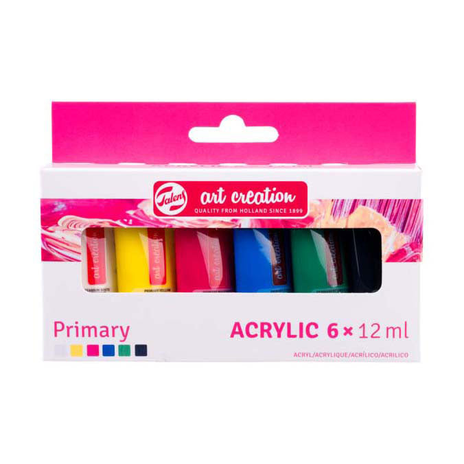 Talens Art Creation - Talens Art Creation acrylverf set primary 6x12ml