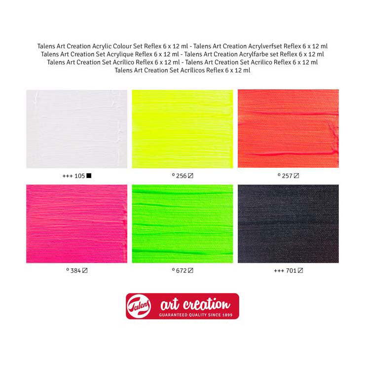 Talens - Talens art creation acrylverf set reflex 6x12ml