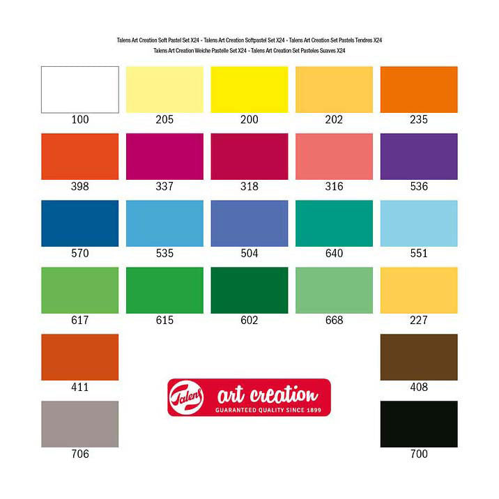 Talens Art Creation - Talens Art Creation softpastel set 24