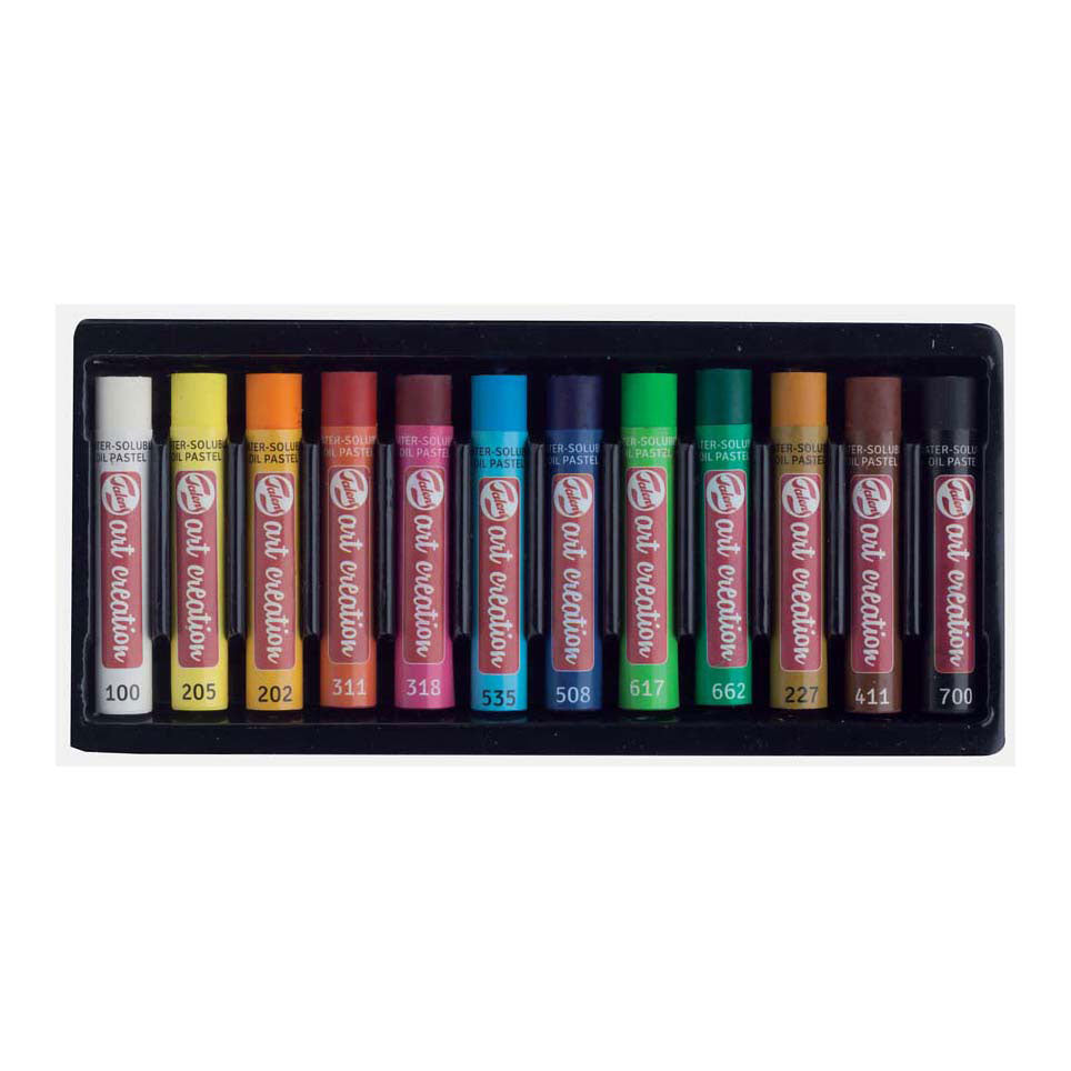 Talens - Talens art creation wateroplosbare oliepastels set 12