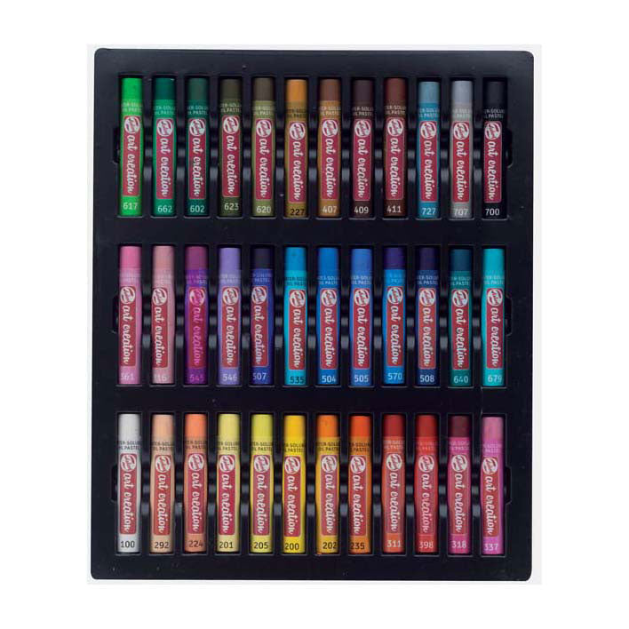 Talens Art Creation - Talens Art Creation wateroplosbare oliepastels set 36