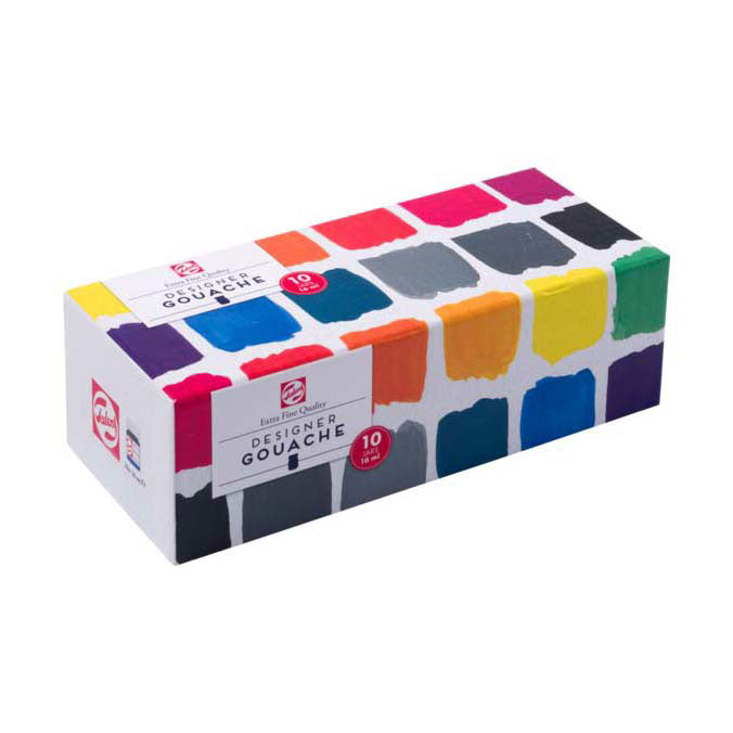 Talens - Talens gouache extra fijn set 10x16ml flacons