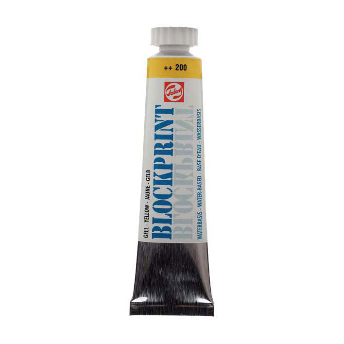 Talens - Talens blockprint tube 20ml geel 200