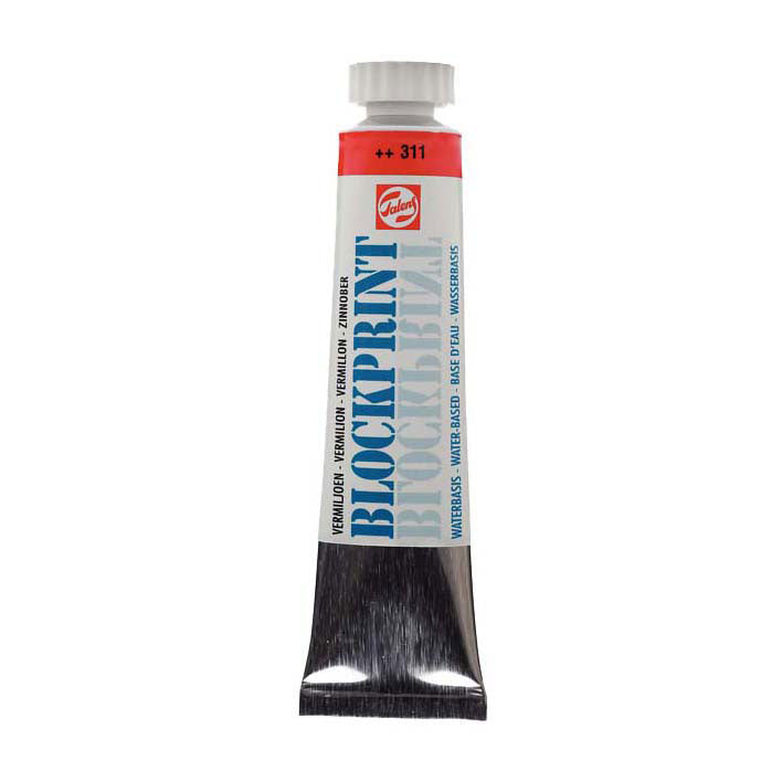 Talens - Talens blockprint tube 20ml vermiljoen 311