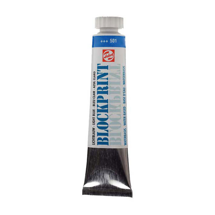 Talens - Talens blockprint tube 20ml lichtblauw 501