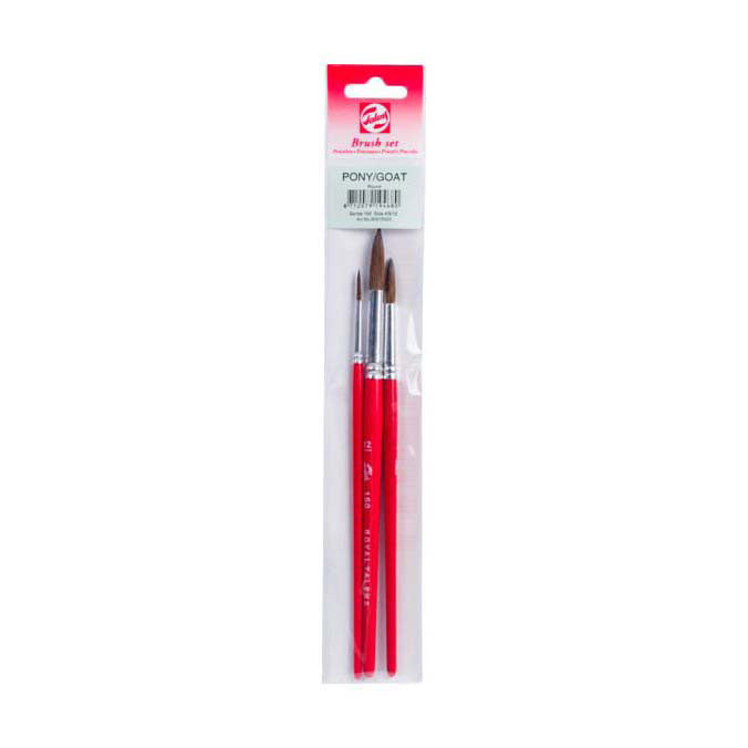 Talens - Talens aquarelverf penselen set serie 150 150/3