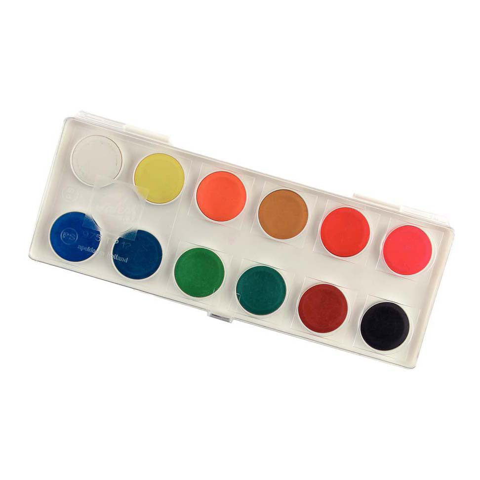 Talens - Talens dekkende aquarelverf set 975tp12