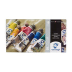 Bruynzeel - Van gogh olieverf basisset met 10 kleuren in tubes van 20ml