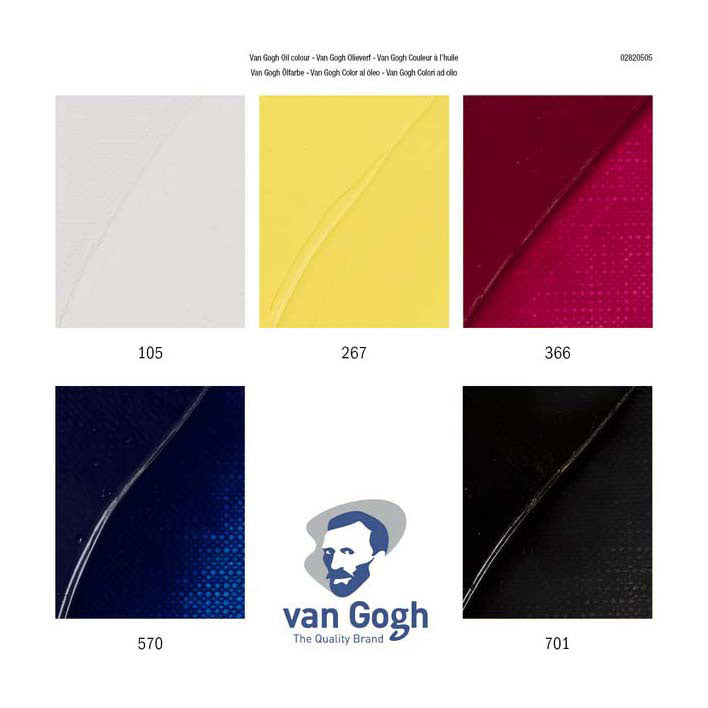 Van Gogh - Van Gogh olieverf primaire mengset 5x40ml