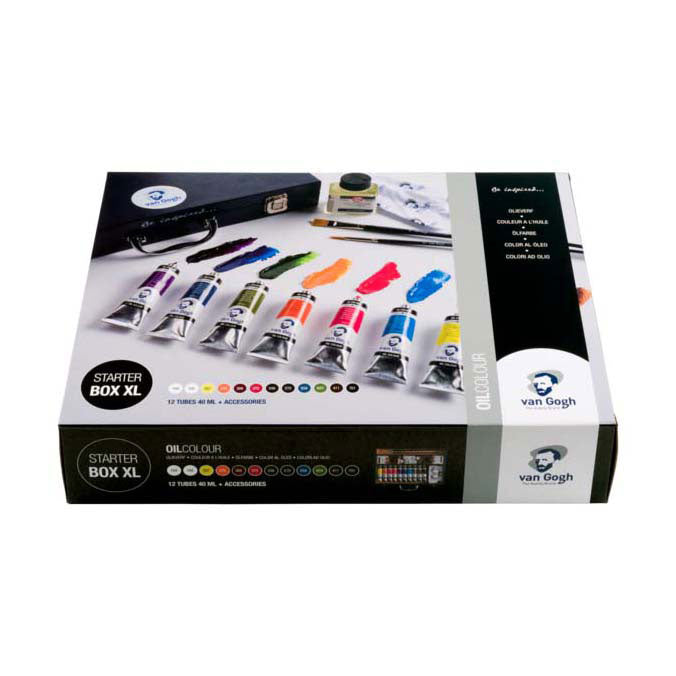 Bruynzeel - Van gogh olieverf startersbox xl 12x40ml en accessoires