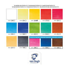 Bruynzeel - Van gogh aquarelverf pocket box basic kleuren